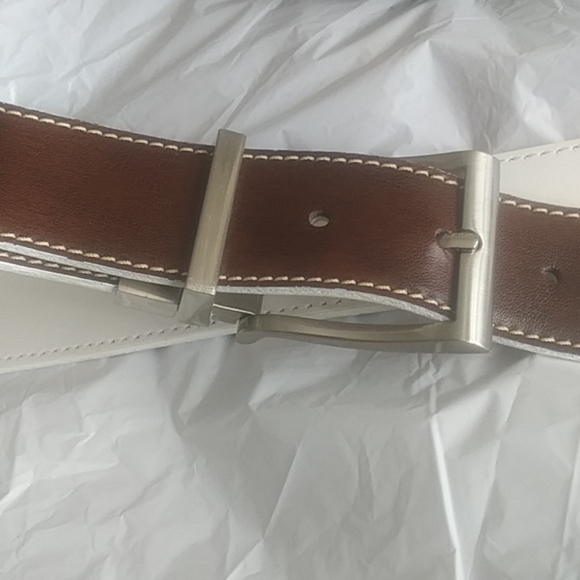 J.Crew web leather belt $38+ free reversible belt - Picture 6 of 8